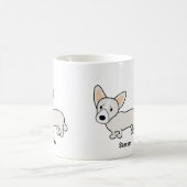 Rubyfornia Pembroke-Walisercorgi-Klassiker-Tasse Kaffeetasse (Mittel)