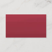 Rubyred Welle - Geschäft Visitenkarte (Rückseite)