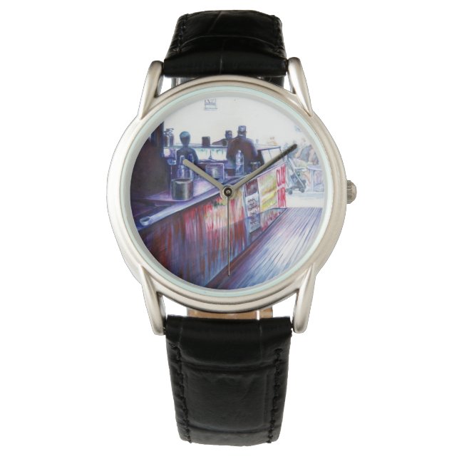 Ruby's, Coney Island, New York Armbanduhr (Vorderseite)