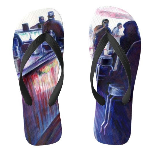 Ruby's, Coney Island, New York Badesandalen (Fußbett)