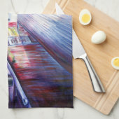 Ruby's, Coney Island, New York Geschirrtuch (Viertel Falte)