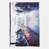 Ruby's, Coney Island, New York Geschirrtuch (Vertikal)