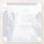 Ruby's, Coney Island, New York Glasuntersetzer (Rückseite)