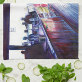 Ruby's, Coney Island, New York Handtuch (Gefaltet)