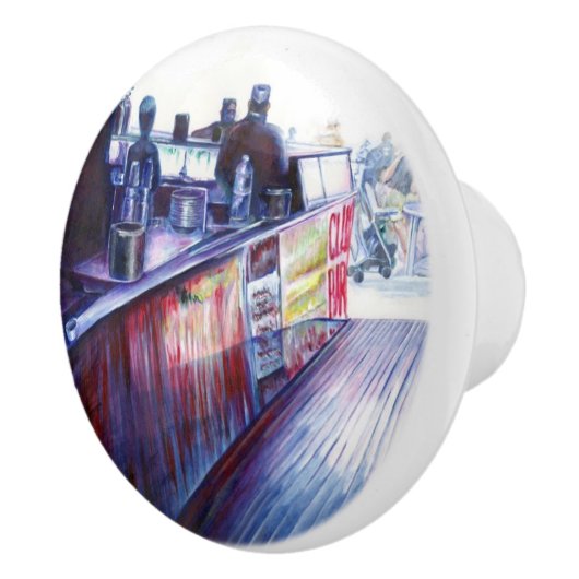 Ruby's, Coney Island, New York Keramikknauf (Rechts)