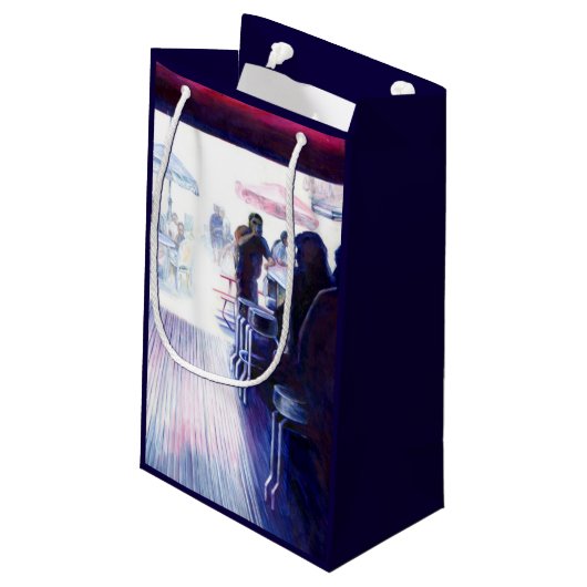 Ruby's, Coney Island, New York Kleine Geschenktüte (Rückseite Schrägansicht)