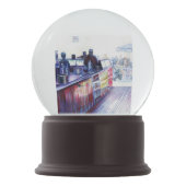 Ruby's, Coney Island, New York Schneekugel (Rückseite)