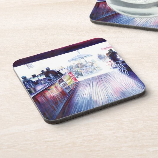 Ruby's, Coney Island, New York Untersetzer (Linke Seite)