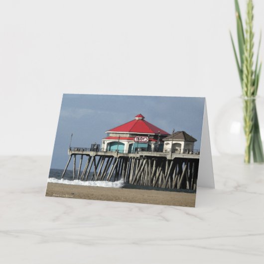 Ruby's Diner - Huntington Beach Pier Karte (Vorderseite)