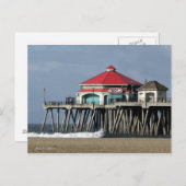 Ruby's Diner - Huntington Beach Pier Postkarte (Vorne/Hinten)
