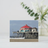 Ruby's Diner - Huntington Beach Pier Postkarte (Stehend Vorderseite)