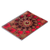Rubys & Gold-Notebook Notizblock (Linke Seite)