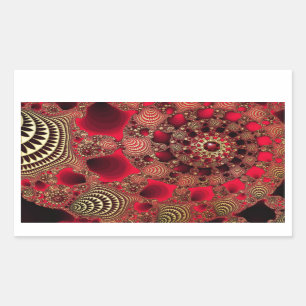 Rubys & Gold Stickers