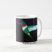 Rubythroat bei der Tasse der Nachtkunst (VorderseiteRechts)