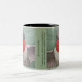 Rubythroat Kolibri Zweifarbige Tasse (Mittel)