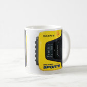 Rück Becher Walkman Kaffeetasse (VorderseiteRechts)