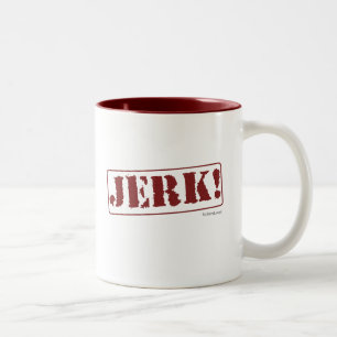 Ruck-Briefmarken-Tasse Zweifarbige Tasse