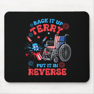 Rück es Terry zurück, lege es im Rückwärtsgang 4. Mousepad