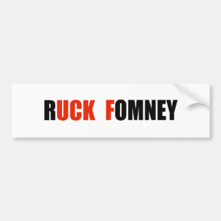 RUCK FOMNEY - AUTOAUFKLEBER