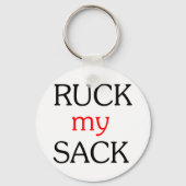 Ruck meinen Sack Schlüsselanhänger (Vorderseite)