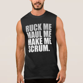 RUCK MIR MAUL ICH MACHE MICH SCHRUM. RUGBY LOVER S T-Shirt