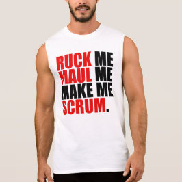 RUCK MIR MAUL ICH MACHE MICH SCHRUM. RUGBY LOVER S T-Shirt
