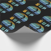 Rück-Paddelbrett Geschenkpapier (Ecke)