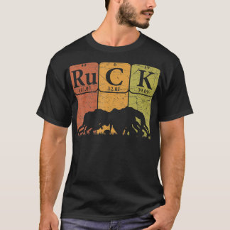 Ruck Rugby Periodic Table Elements Rugby Player Ne T-Shirt