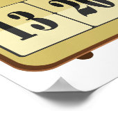 Rück-Uhr-Radio Poster (Ecke)