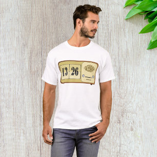 Rück-Uhr-Radio T-Shirt