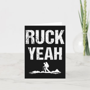 Ruck Yeah Rucksack Backpack Workout Rucksack Karte