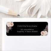 Rückadressschild für tropische Rose (Insitu)