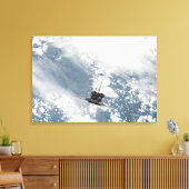 Rückansicht der drei wichtigsten Motor Leinwanddruck (Insitu (Wohnzimmer))