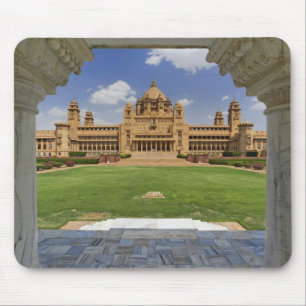 Rückansicht des Umaid Bhawan Palace Hotels, Jodjpu Mousepad