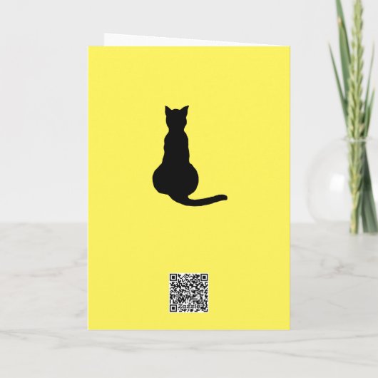 Rückansicht einer unbeaufsichtigten schwarzen Silh Karte (Rückseite)