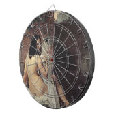 Rückansicht eines Bather (Francesco Hayez) Dartscheibe (Vorderseite rechts)