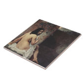 Rückansicht eines Bather (Francesco Hayez) Fliese (Seite)