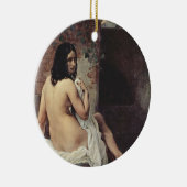 Rückansicht eines Bather (Francesco Hayez) Keramik Ornament (Rechts)