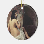 Rückansicht eines Bather (Francesco Hayez) Keramik Ornament (Links)