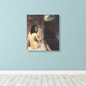 Rückansicht eines Bather (Francesco Hayez) Leinwanddruck (Insitu (Holzboden))