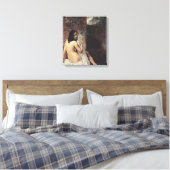 Rückansicht eines Bather (Francesco Hayez) Leinwanddruck (Insitu (Schlafzimmer))