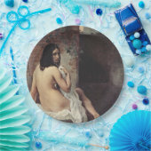 Rückansicht eines Bather (Francesco Hayez) Pappteller (Party)
