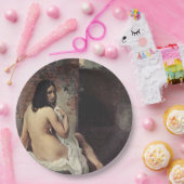 Rückansicht eines Bather (Francesco Hayez) Pappteller (Party)