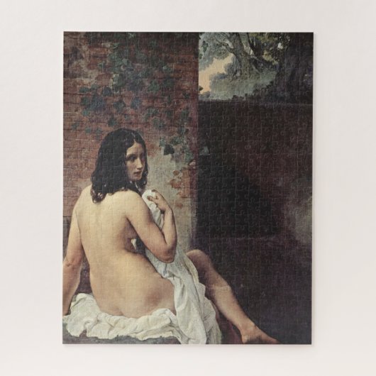 Rückansicht eines Bather (Francesco Hayez) Puzzle (Vertikal)