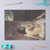 Rückansicht eines Bather (Francesco Hayez) Seidenpapier (Basteln)