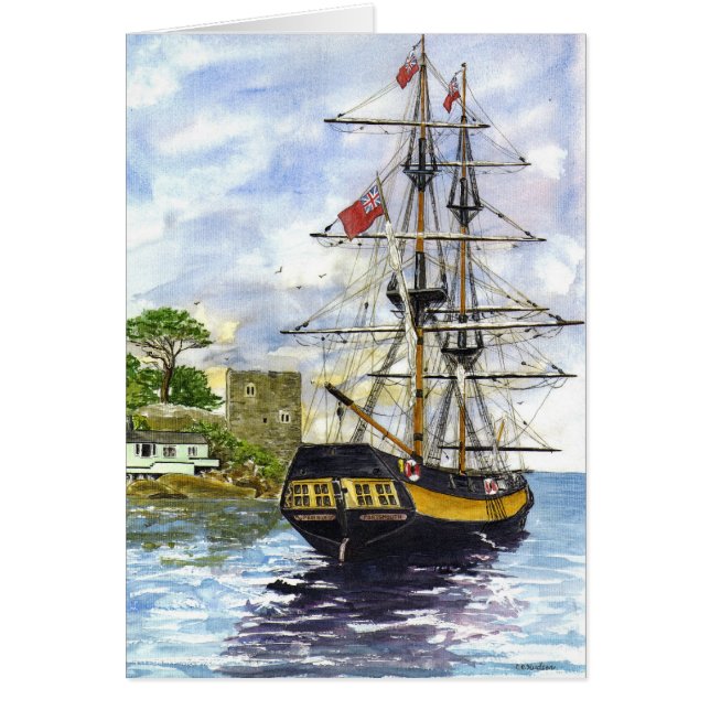 "Rückansicht"-Karte (Vorne)