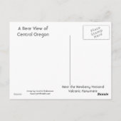 Rückansicht Postkarte (Rückseite)