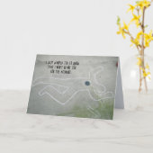 Rückbeileid-Karte 6 Karte (Gelbe Blume)