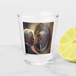 Rückbesinnung auf das Böse Schnapsglas