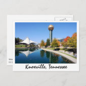 Rückbesinnung auf die Sonnensphäre im Herbst Postkarte (Vorne/Hinten)